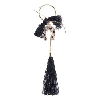 Beauty Home ΚΡΙΚΟΣ ΜΕ ΜΕΤΑΛΛΙΚΟ ΜΑΥΡΟ ΠΕΤΑΛΟ