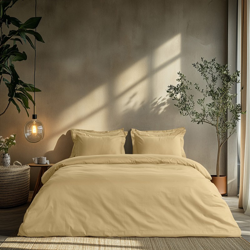 Beauty Home Σετ σεντόνια μονά Art 1700 Harmony 170x270 Μπεζ