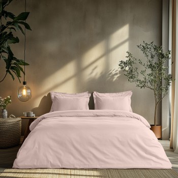 Beauty Home Σετ παπλωματοθήκη υπέρδιπλη Art 1700 Harmony 230x250 Ροζ