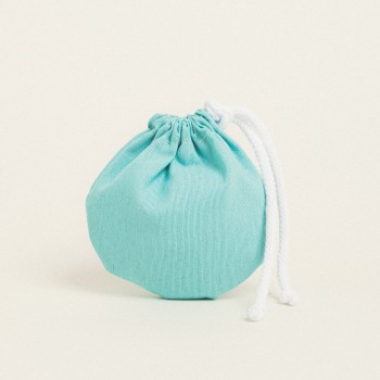 Beauty Home ΠΟΥΓΚΙ ΟΒΑΛ ΜΕ ΚΟΡΔΟΝΙ ΜΟΝΟΧΡΩΜΟ PREMIUM 13 x 14 cm