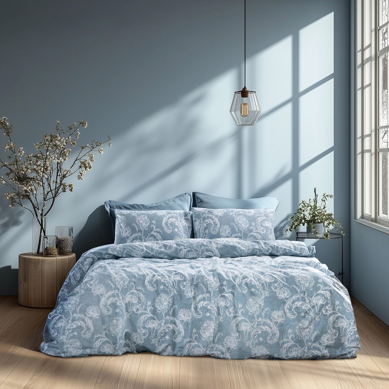 Beauty Home Σετ σεντόνια μονά με λάστιχο Glory Art 12365 110x200+32 Βεραμάν