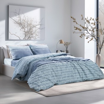 Beauty Home Σετ κουβερλί υπέρδιπλο Glory Art 12366 220x240 Βεραμάν,Μπλε