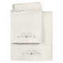 Beauty Home Σετ πετσέτες Art 3175  Σετ 3τμχ  Εκρού