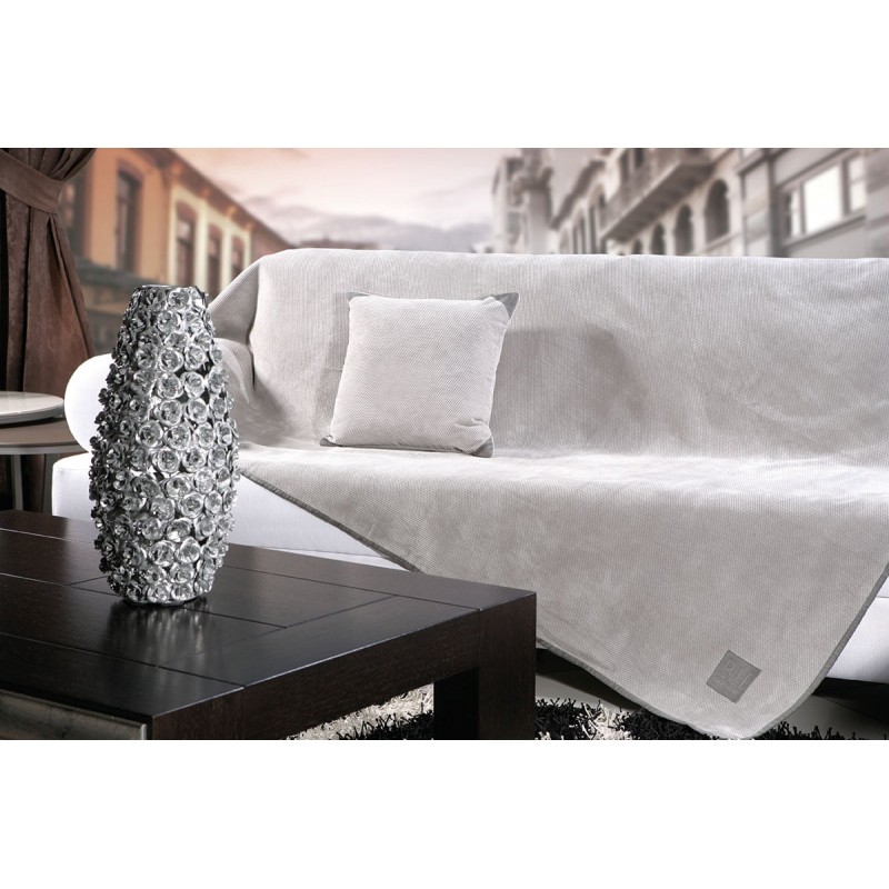 Beauty Home Ριχτάρι Τετραθέσιο Artistic Art 8115 180x350 Γκρι