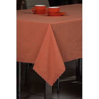 Beauty Home Τραπεζομάντηλο Art 8136 140x180 Πορτοκαλί