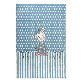 Beauty Home Χαλί Yolo Art 9504  133x190 Γαλάζιο