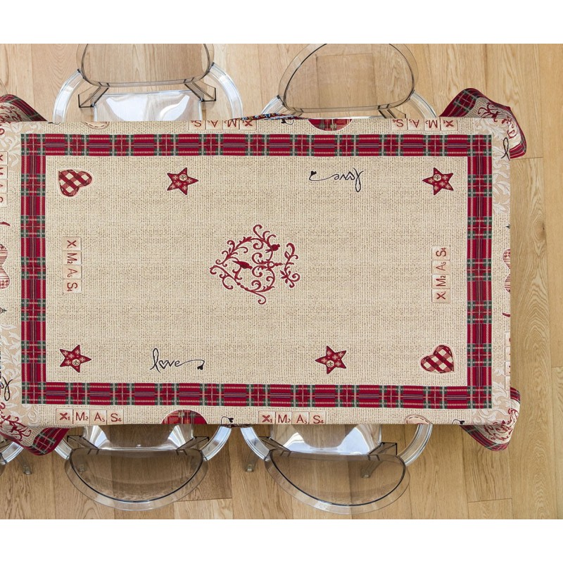 Beauty Home Τραπεζομάντηλο Art 8254 140x180 Εμπριμέ