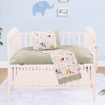 Beauty Home Σετ σεντόνια βρεφικά Art 5175 120x160 Πράσινο