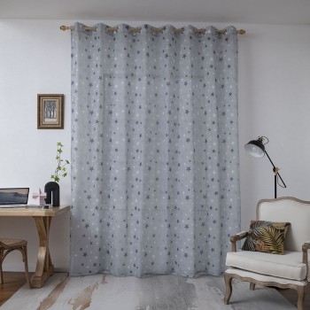 Beauty Home Κουρτίνα Art 6121 280x280 Γαλάζιο,Μπλε