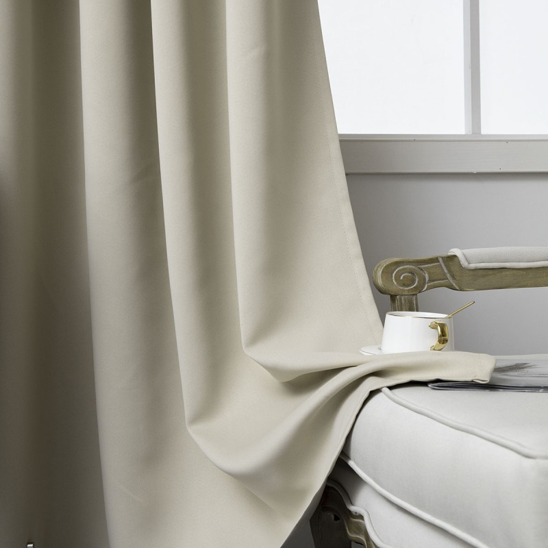 Beauty Home Ύφασμα κουρτίνας Blackout σκίασης Ideal Art 8400  Ύφασμα Φ280 Άμμου