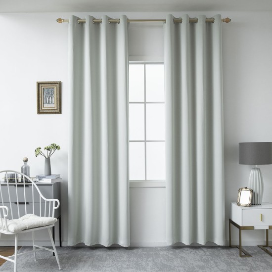 Beauty Home Κουρτίνα Blackout σκίασης με 8 κρίκους Ideal Art 8400 140x270 Γκρι Beauty Home Κουρτίνα Blackout σκίασης με 8 κρίκους Ideal Art 8400 140x270 Γκρι