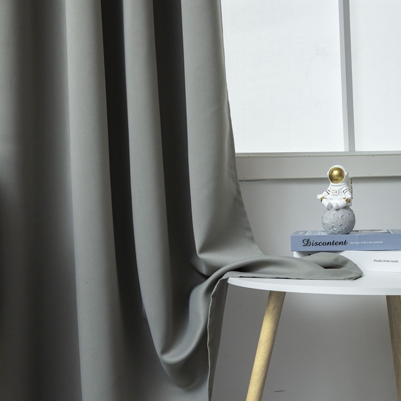 Beauty Home Ύφασμα κουρτίνας Blackout σκίασης Ideal Art 8400  Ύφασμα Φ280 Ανθρακίτης