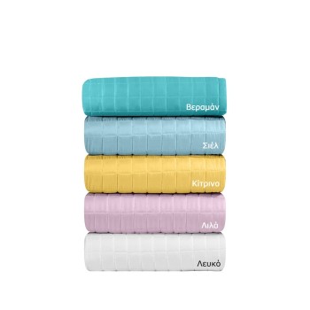 Beauty Home Κουβερλί μονό Oscar σε 10 χρώματα Art 1599 160x240