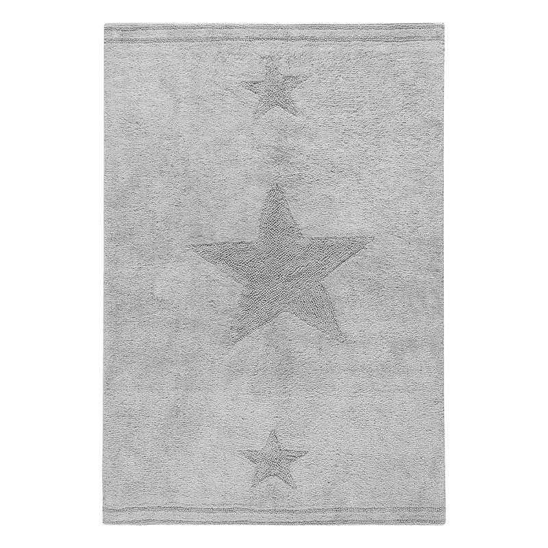 Beauty Home Χαλί βαμβακερό Cottony Art 9555 100x150 Γκρι