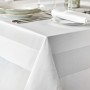 Beauty Home Τραπεζομάντηλο επαγγελματικό Satin Band Art Ε8018 105x105 Λευκό