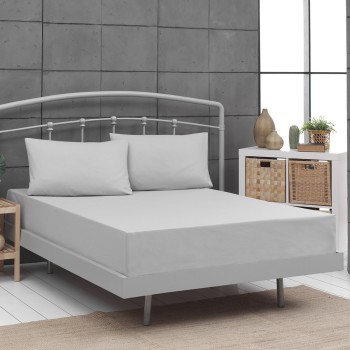 Beauty Home Ζεύγος μαξιλαροθήκες μονόχρωμες Art 1999 52x73 Γκρι