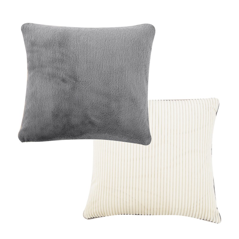 Beauty Home Μαξιλαροθήκη διακοσμητική Addictive Art 8401 50x50 Γκρι