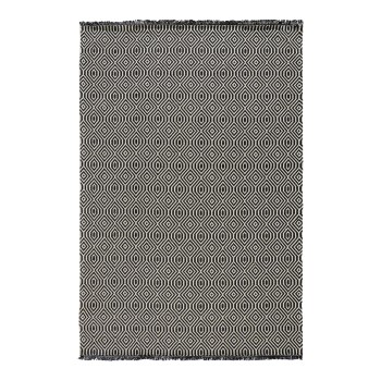 Beauty Home Χαλί βαμβακερό Cocotton 9227 150x220 Ανθρακίτης,Γκρι