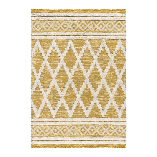 Beauty Home Πατάκι βαμβακερό Morocotton 9236 75x150 Κίτρινο Beauty Home Πατάκι βαμβακερό Morocotton 9236 75x150 Κίτρινο