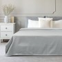 Beauty Home Κουβέρτα King Size Stripe ζακάρ Art 11172 260x270 Γκρι