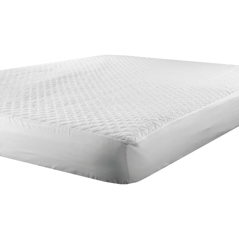 Beauty Home Καπιτονέ προστατευτικό στρώματος Λευκό