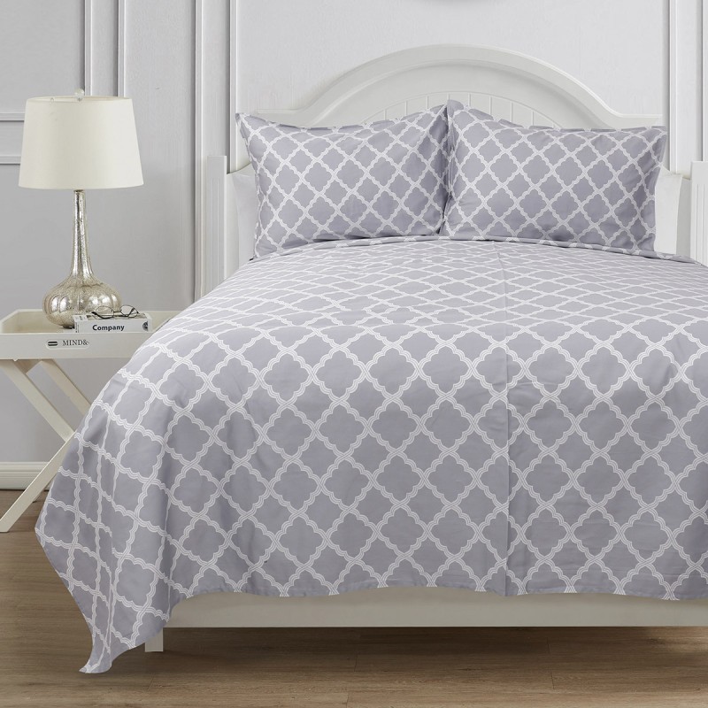 Beauty Home Σετ σεντόνια υπέρδιπλα Fairmont Art 12005 230x260 Εμπριμέ