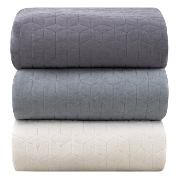 Beauty Home Κουβερλί υπέρδιπλο Trivial Art 12100 σε 3 αποχρώσεις 230x260