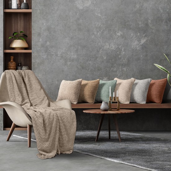Beauty Home Ύφασμα ριχτάρι με το μέτρο Φ180 Lamb Art 8573 Άμμου Beauty Home Ύφασμα ριχτάρι με το μέτρο Φ180 Lamb Art 8573 Άμμου