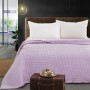 Beauty Home Κουβέρτα μονόχρωμη υπέρδιπλη Fleece Art 11553 220x240 Λιλά