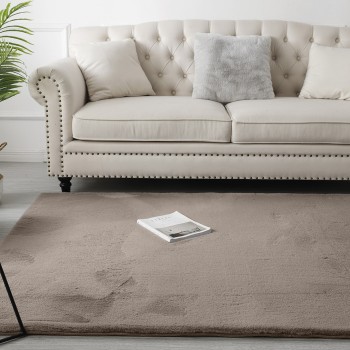 Beauty Home Χαλί Rabbit Art 9642 160x230 Μόκα