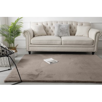 Beauty Home Χαλί Rabbit Art 9642 160x230 Μόκα