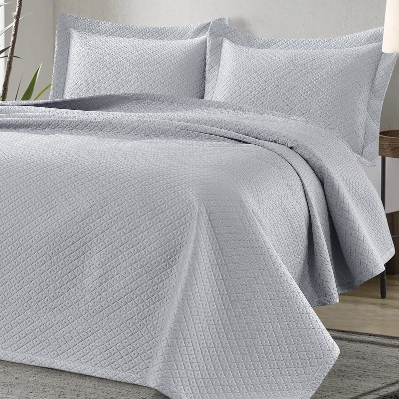 Beauty Home Σετ κουβερλί υπέρδιπλο Metis Art 12311 230x250 Γκρι