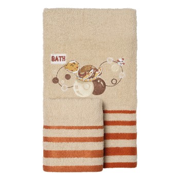 Beauty Home Σετ πετσέτες Art 5425 Σετ 2τμχ Μπεζ