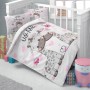 Beauty Home Σετ σεντόνια βρεφικά Art 5600 100x150 Ροζ