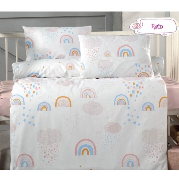 Beauty Home Σετ σεντόνια βρεφικά Art 5612 100x150 Σάπιο Μήλο