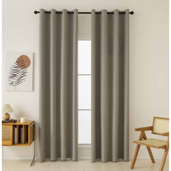 Beauty Home Ύφασμα κουρτίνας με το μέτρο Full Blackout σκίασης Total Art 8446 Φ280 Μπεζ Beauty Home Ύφασμα κουρτίνας με το μέτρο Full Blackout σκίασης Total Art 8446 Φ280 Μπεζ