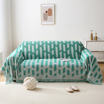 Beauty Home Ριχτάρια σετ 2τμχ Art 8613 (180x250 + 180x300) Πράσινο