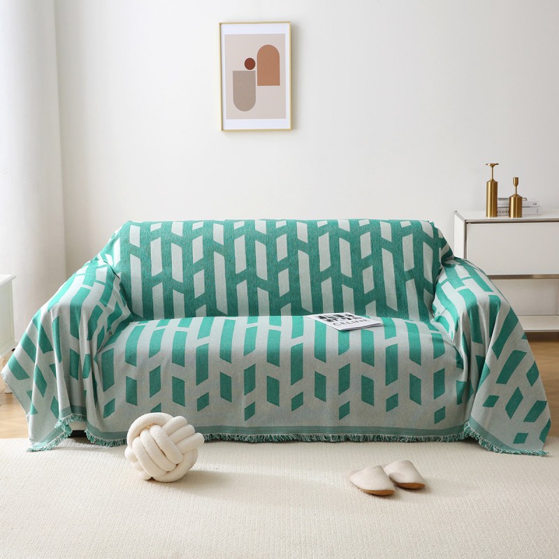 Beauty Home Ριχτάρια σετ 2τμχ Art 8613 (180x250 + 180x300) Πράσινο