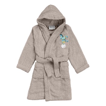 Beauty Home Μπουρνούζι βρεφικό-παιδικό Art 5423 2-3 ετών Γκρι
