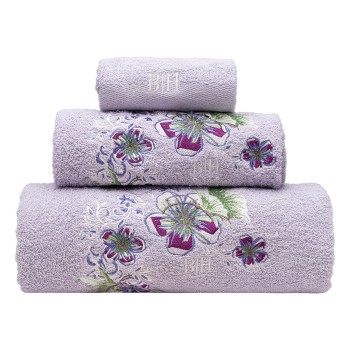 Beauty Home Σετ πετσέτες Art 3390 Σετ 3τμχ Λιλά