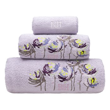 Beauty Home Σετ πετσέτες Art 3396 Σετ 3τμχ Λιλά