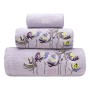 Beauty Home Σετ πετσέτες Art 3396 Σετ 3τμχ Λιλά