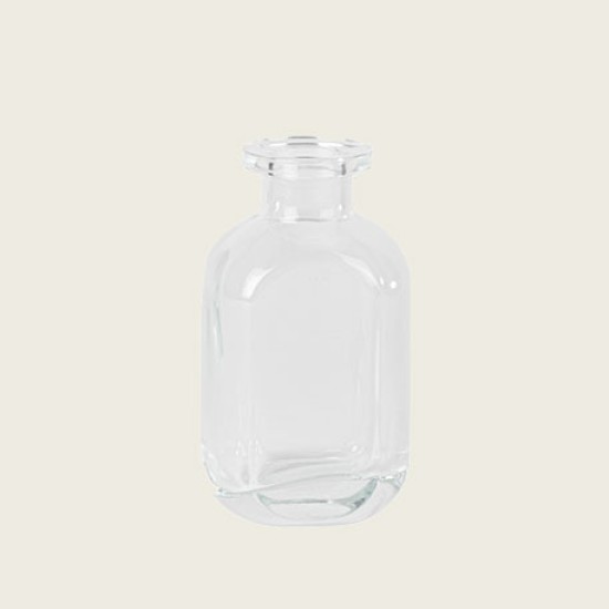 Beauty Home ΓΥΑΛΙΝΟ ΒΑΖΑΚΙ ΔΙΑΦΑΝΟ 6,2×4,7x11cm – 100ml