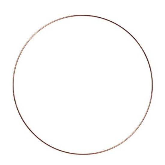 Beauty Home ΜΕΤΑΛΛΙΚΟΣ ΚΥΚΛΟΣ ΡΟΖ ΧΡΥΣΟ 40 CM Beauty Home ΜΕΤΑΛΛΙΚΟΣ ΚΥΚΛΟΣ ΡΟΖ ΧΡΥΣΟ 40 CM