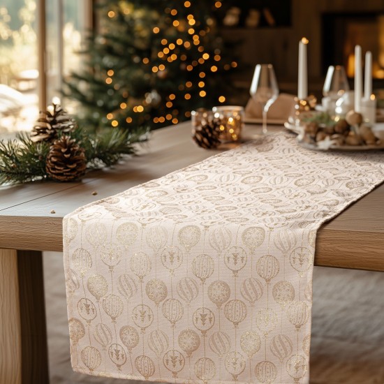 Beauty Home ΡΑΝΝΕΡ ΖΑΚΑΡ ΧΡΙΣΤΟΥΓΕΝΝΙΑΤΙΚΕΣ ΜΠΑΛΕΣ 40 cm x 2,5 m Beauty Home ΡΑΝΝΕΡ ΖΑΚΑΡ ΧΡΙΣΤΟΥΓΕΝΝΙΑΤΙΚΕΣ ΜΠΑΛΕΣ 40 cm x 2,5 m