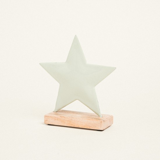 Beauty Home ΜΕΤΑΛΛΙΚΟ ΑΣΤΕΡΙ ΜΕ ΒΑΣΗ 15 x 16 CM ΒΕΡΑΜΑΝ Beauty Home ΜΕΤΑΛΛΙΚΟ ΑΣΤΕΡΙ ΜΕ ΒΑΣΗ 15 x 16 CM ΒΕΡΑΜΑΝ
