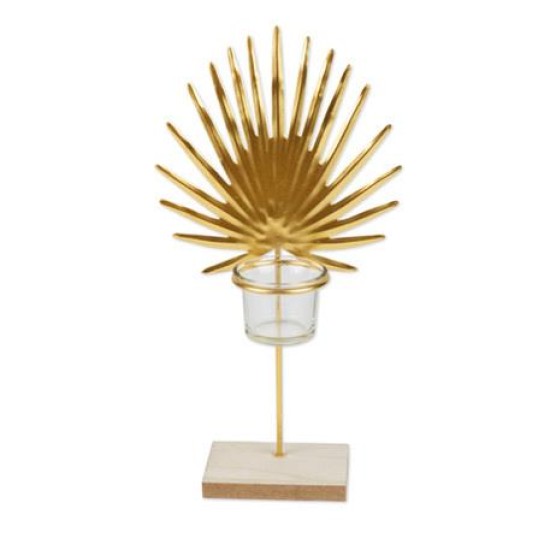Beauty Home ΚΗΡΟΠΗΓΙΟ PALMA ΧΡΥΣΟ 16.5 X 32 CM Beauty Home ΚΗΡΟΠΗΓΙΟ PALMA ΧΡΥΣΟ 16.5 X 32 CM