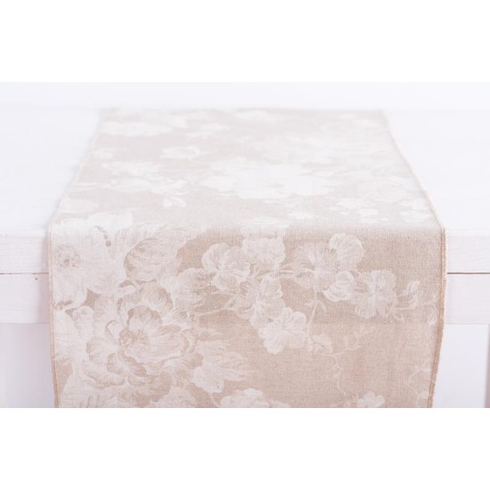 Beauty Home ΡΑΝΝΕΡ ΛΕΥΚΟ ΛΟΥΛΟΥΔΙ 32 cm x 2.5 m Beauty Home ΡΑΝΝΕΡ ΛΕΥΚΟ ΛΟΥΛΟΥΔΙ 32 cm x 2.5 m