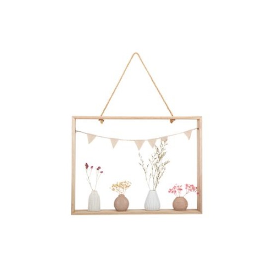 Beauty Home ΚΑΔΡΟ ΜΕ ΜΙΚΡΑ ΒΑΖΑΚΙΑ 40 x 30 x 4,5 cm Beauty Home ΚΑΔΡΟ ΜΕ ΜΙΚΡΑ ΒΑΖΑΚΙΑ 40 x 30 x 4,5 cm