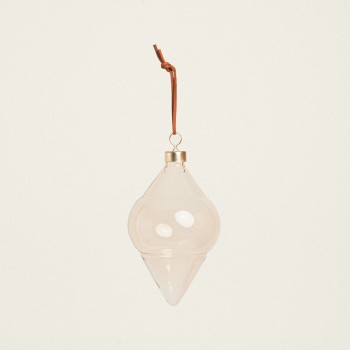 Beauty Home ΓΥΑΛΙΝΟ ΣΤΟΛΙΔΙ 8 CM B MOKA